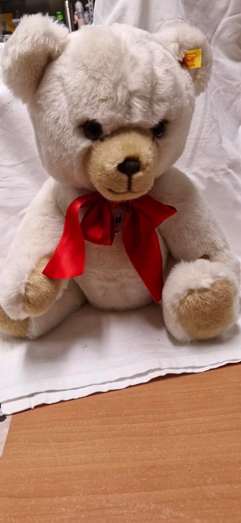 Steiff teddybeer, Verzamelen, Beren en Cherished Teddies, Ophalen of Verzenden, Zo goed als nieuw, Stoffen beer, Steiff