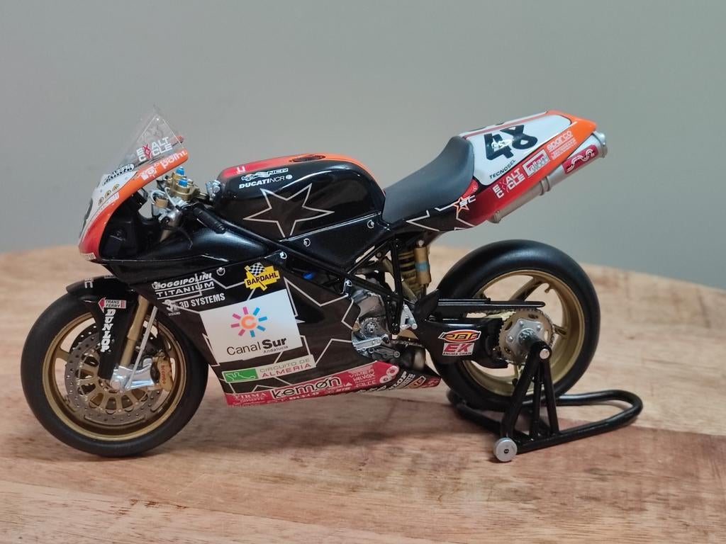 Minichamps: Ducati 998 RS - David Garcia - WK Superbike 2003, Hobby en Vrije tijd, Modelauto's | 1:5 tot 1:12, Ophalen of Verzenden
