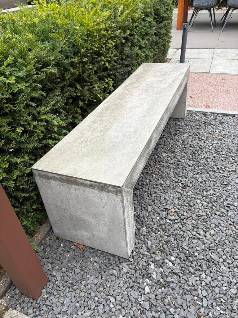 Tuinbank eettafelbank, Ophalen, Zo goed als nieuw