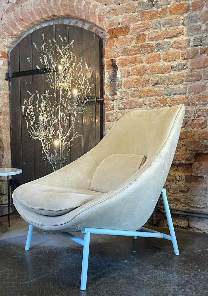Pode by Leolux Tresto fauteuil nieuw, Huis en Inrichting, Fauteuils, Ophalen, Nieuw, 75 tot 100 cm, Leer
