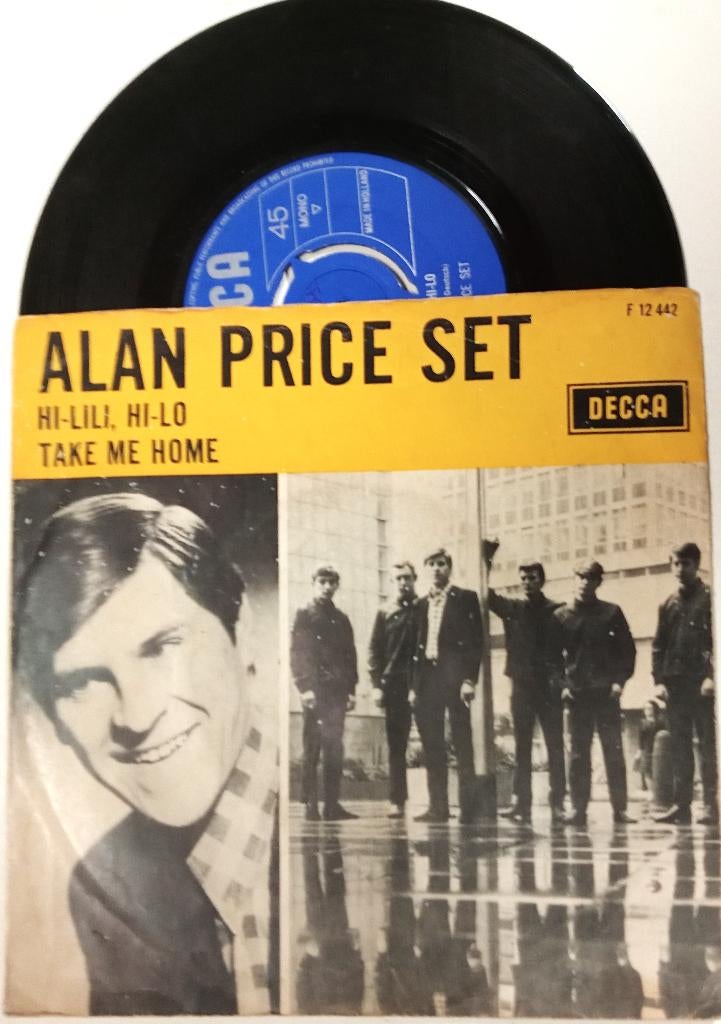 1966 🤩🎶📥  Alan Price Set – Hi-Lili, Hi-Lo / Take Me Home, Verzenden, Gebruikt, Overige formaten