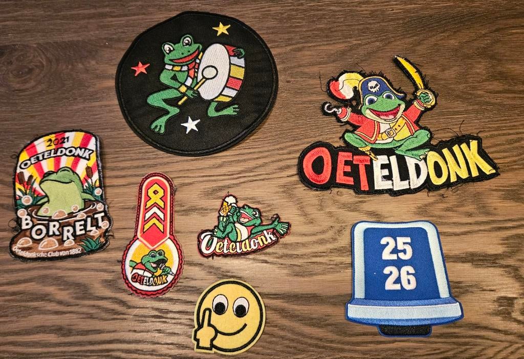 Carnavals emblemen, Kleding | Heren, Carnavalskleding en Feestkleding, Ophalen, Nieuw, Overige maten