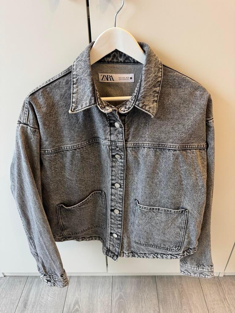 Zara spijkerjasje - Maat S, Kleding | Dames, Ophalen of Verzenden, Zo goed als nieuw, Jasje, Maat 36 (S)