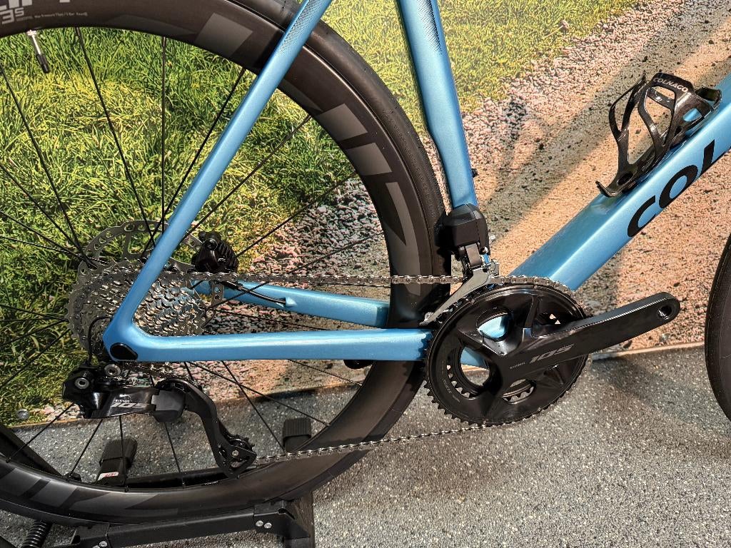 Colnago V4 Disc 550/59cm Blauw 105 DI2 Carbon Wielen €3999,-, 28 inch, Carbon, Heren, Nieuw