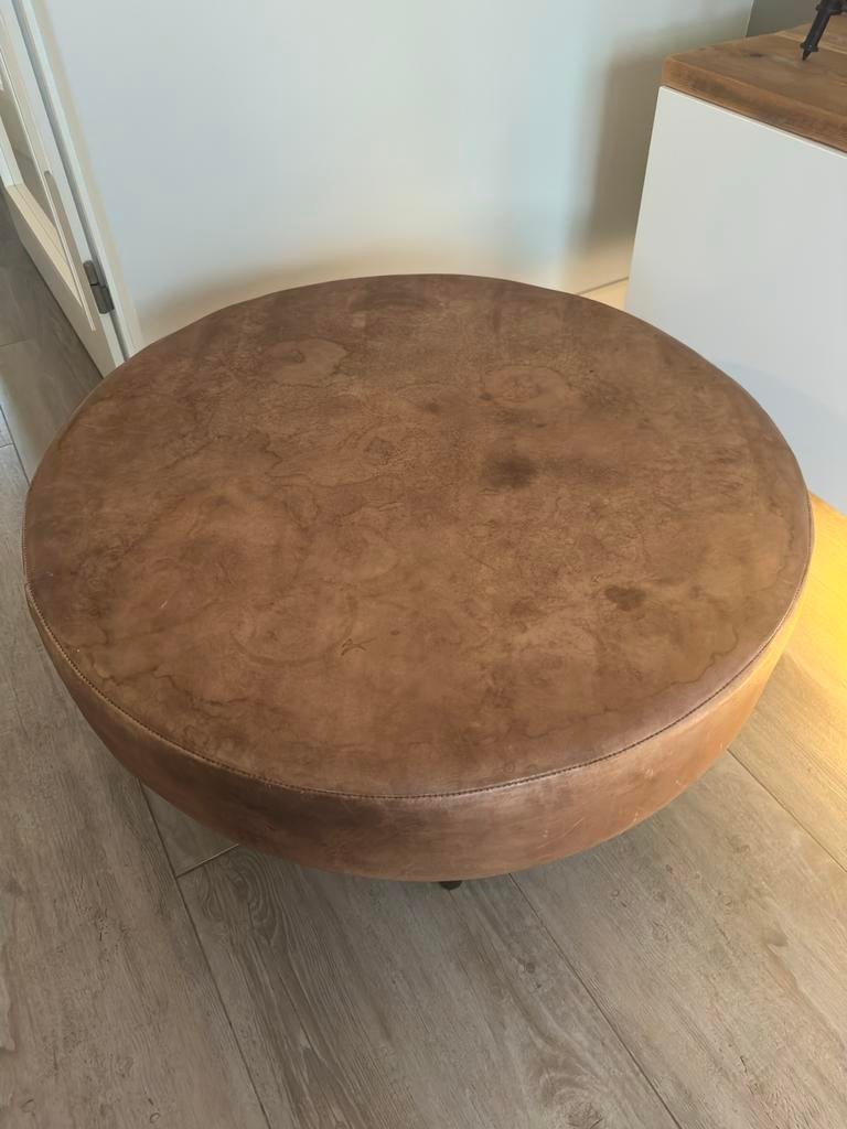 Ronde Salon-/Bijzettafel, Ophalen, Gebruikt, Rond, 50 tot 75 cm