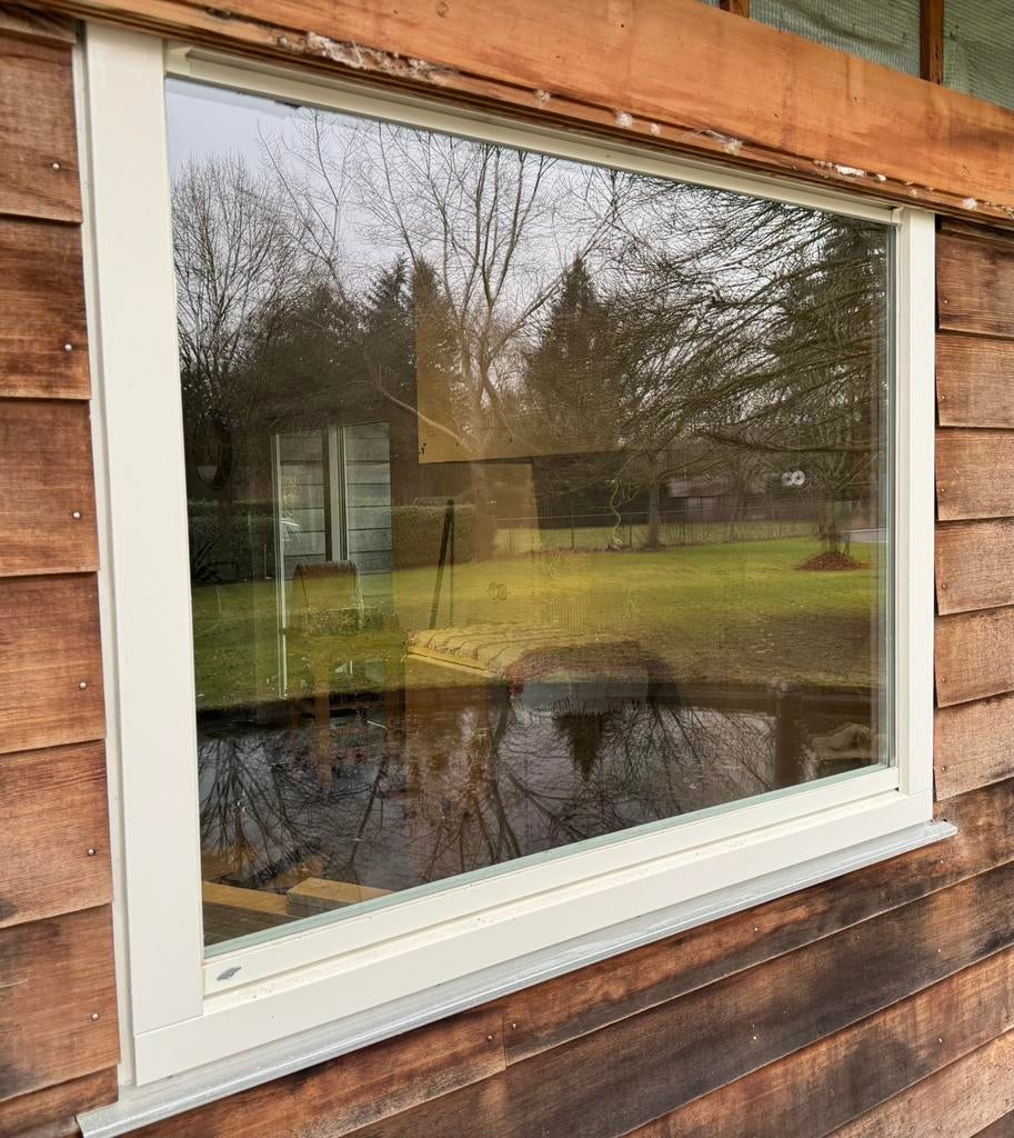 Hebo Raamkozijn met HR++ glas (bxh =150 x 120cm), Doe-het-zelf en Verbouw, Ophalen, Raamkozijn, Zo goed als nieuw, 150 tot 225 cm