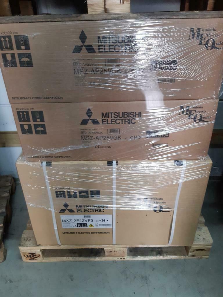 Mitsubishi electric duosplit-.R32 warmtepomp e.a, Ophalen, Nieuw