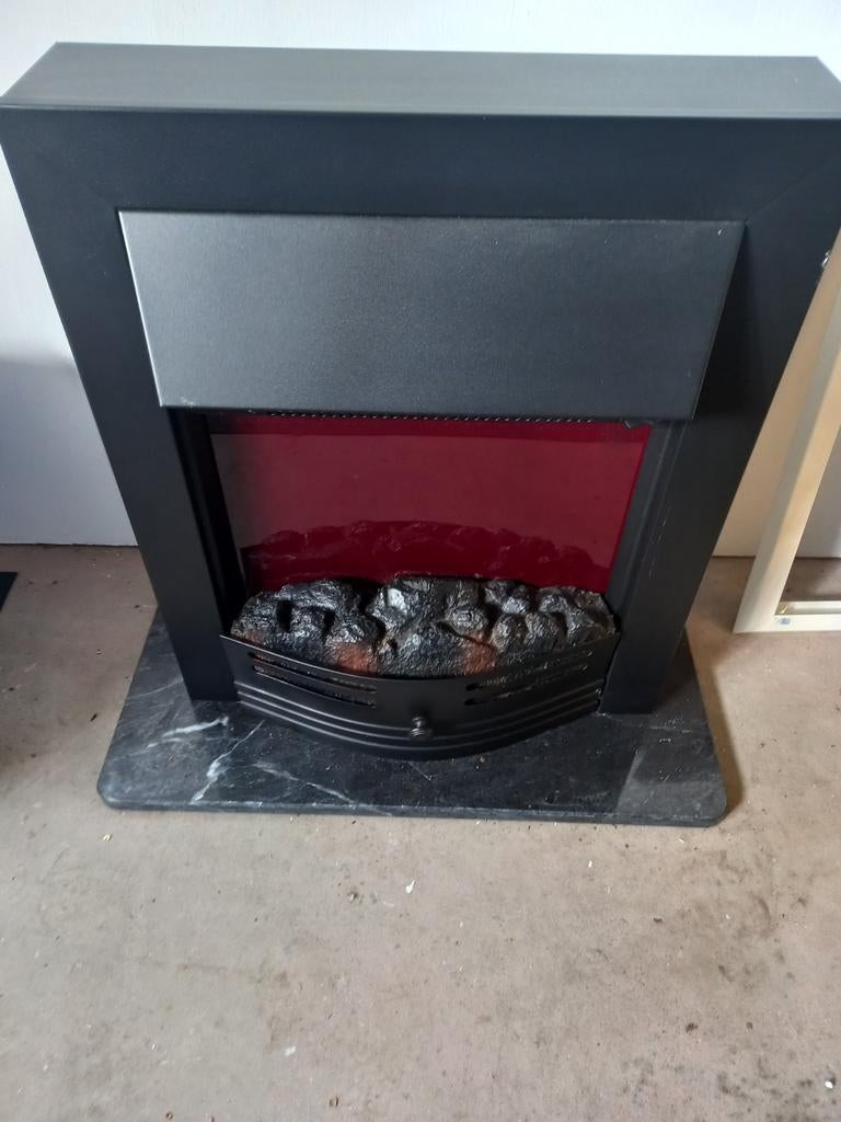Electrische sfeerhaard met warmte, Ophalen of Verzenden, Vrijstaande haard, Elektrische haard