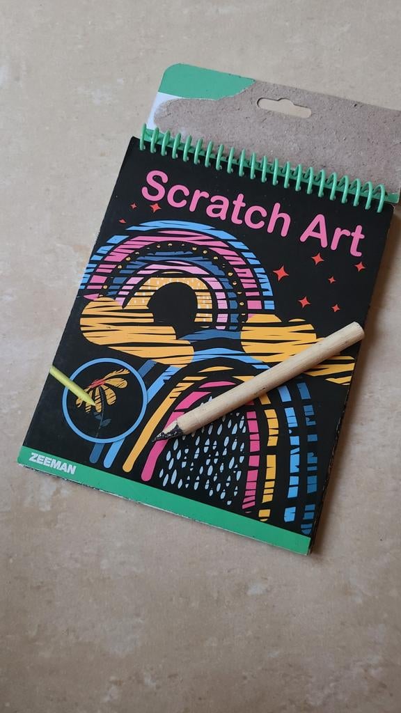 Scratch boekje, Ophalen of Verzenden