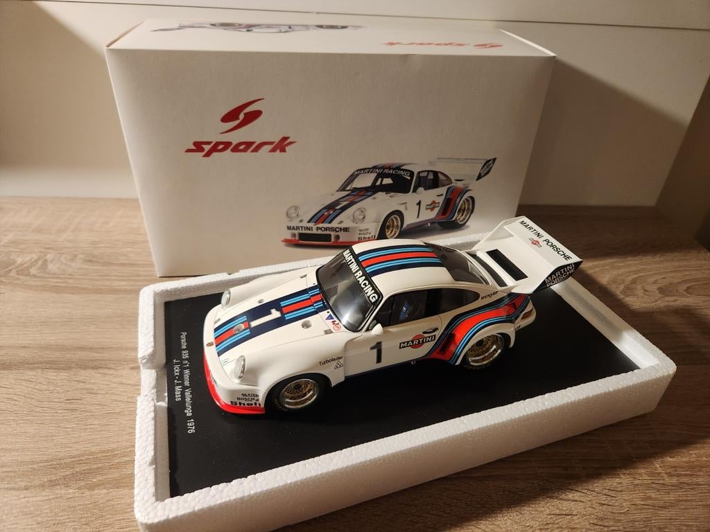 1:18 Spark Porsche 935 Martini #1 Vallelunga 1976 winner, J., Ophalen of Verzenden, Nieuw, Overige merken