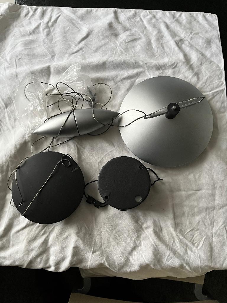 eettafellamp, Ophalen, Gebruikt, Glas, 75 cm of meer
