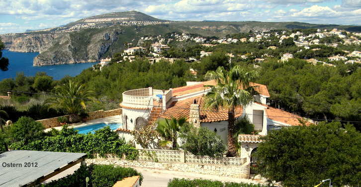 Prachtige Villa Javea Costa Blanca, Costa Blanca, Open haard, Aan zee, Chalet, Bungalow of Caravan