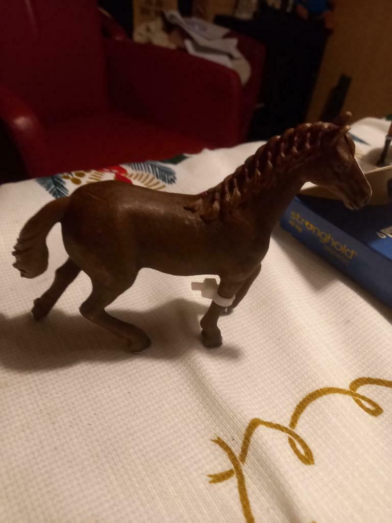Schleich Engels volbloed, Ophalen of Verzenden, Zo goed als nieuw