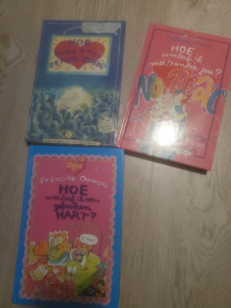 Hoe overleef ik? serie boeken - Francine Oomen, Ophalen of Verzenden, Gelezen, Francine Oomen, Fictie algemeen