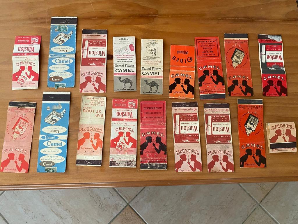 Camel - luciferdoosjes collectie, Verzenden, Gebruikt, Luciferdoosjes of -merken