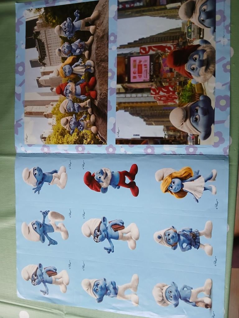 Smurfen Stickers, Ophalen of Verzenden, Zo goed als nieuw, Sticker