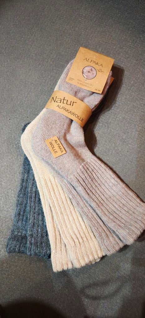 Alpaca sokken Thermo, maat 35-38 en/of 39-42 Nieuw, Kleding | Dames, Sokken en Kousen, Ophalen of Verzenden, Nieuw, Sokken en Kniesokken