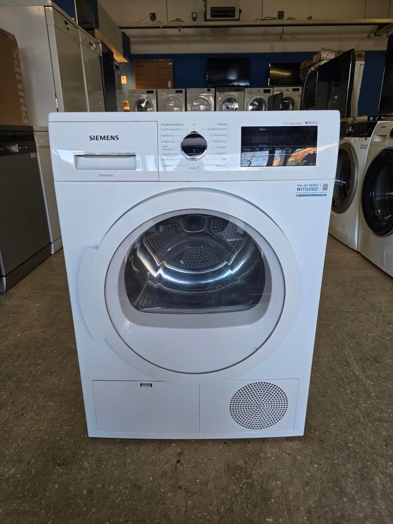 Siemens IQ 300 condensdroger | 8 kilo | Gratis thuis 🚚✅️, Ophalen, Jirnsum, Anti-kreukfase, 8 tot 10 kg
