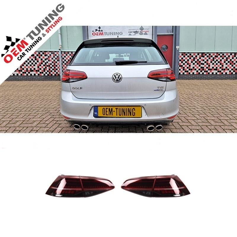 Geschikt voor Golf 7 2012–2017 Dynamische LED Achterlichten