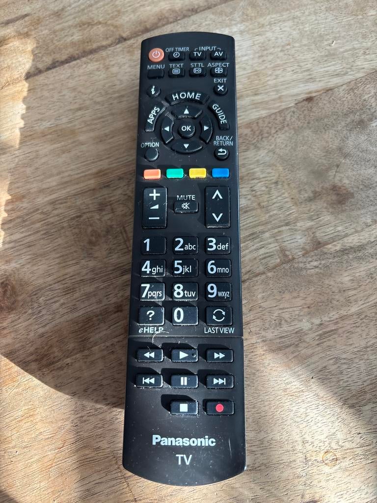 Originele Panasonic TV Afstandsbediening, Ophalen of Verzenden, Gebruikt, Origineel, Tv