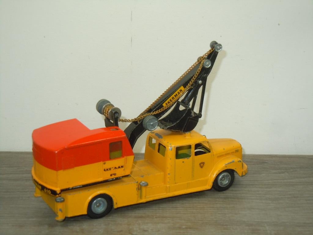 Scania Vabis with Akerman Crane - Tekno Denmark, Gebruikt, Verzenden, Denemarken, Tekno