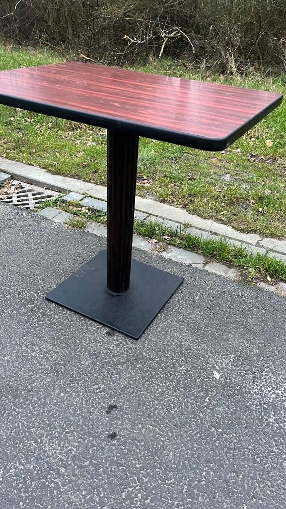 tafel met gietijzerenpoot, Ophalen, Kunststof, Gebruikt, 50 tot 100 cm