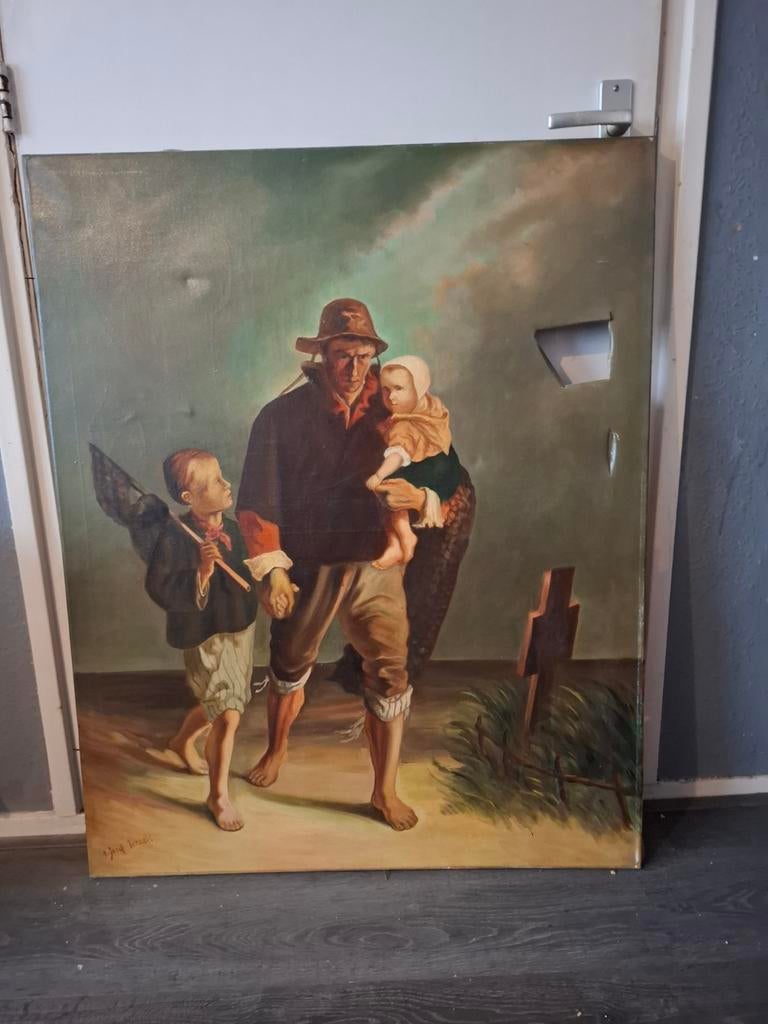 Kopie van jozef israels, Antiek en Kunst, Ophalen