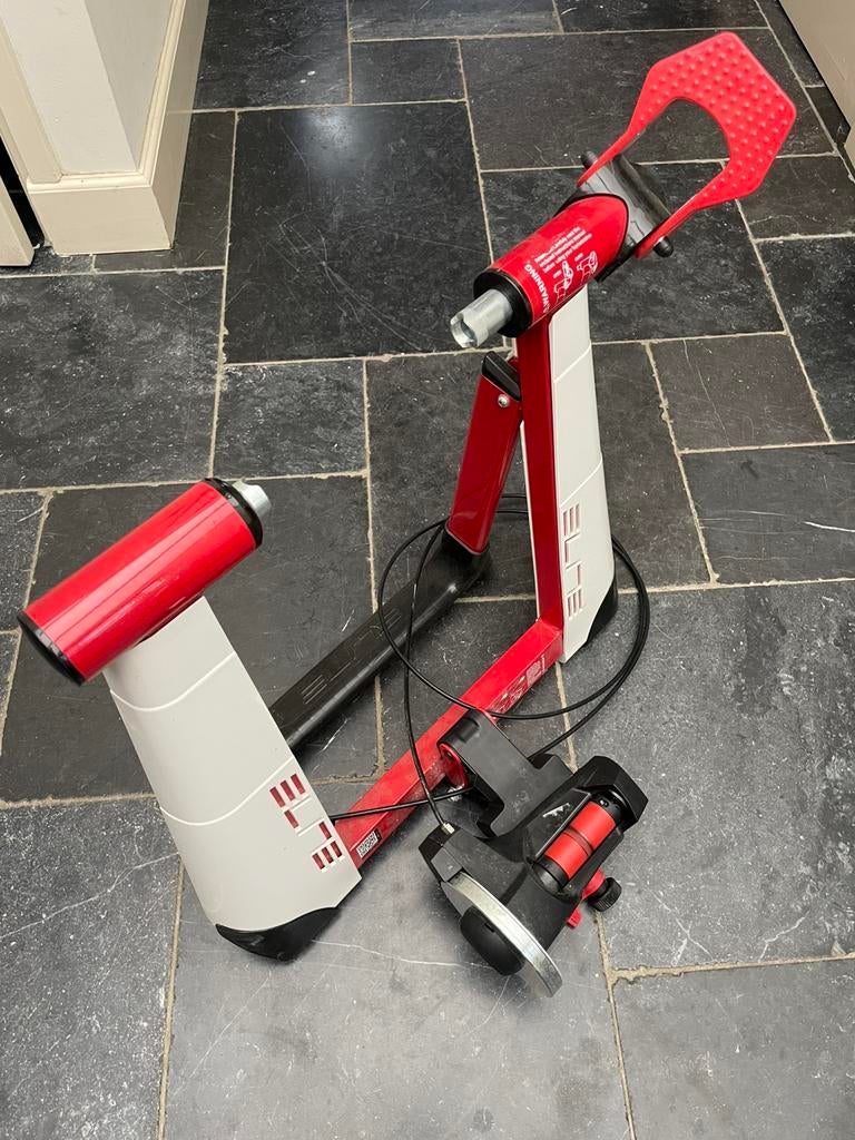 Fietstrainer: Elite Novo Force Pack Trainer incl. PVC Mat, Ophalen, Zo goed als nieuw, Overige typen