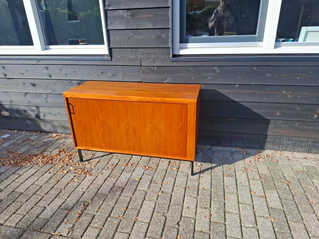 Vintage eeka dressior / lowboard, Met plank(en), 100 tot 150 cm, Eeka, Teakhout