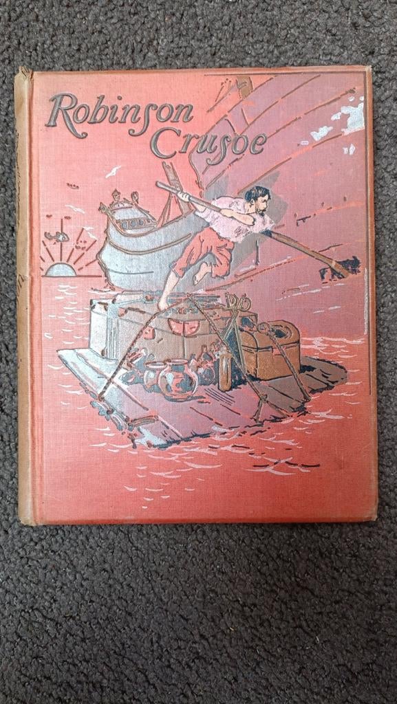 Klassieker Robinson Crusoe, K. Berversluis, De Haan, g, Ophalen of Verzenden, Gelezen