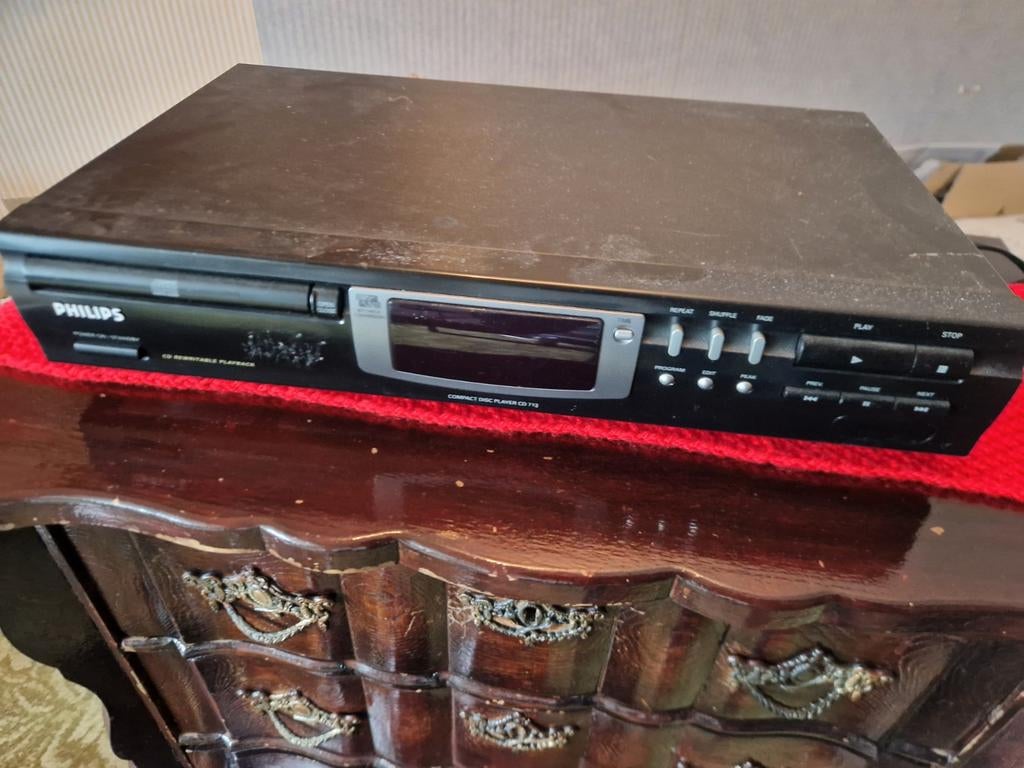 Philips CD-speler CD713 - Goed werkend, Audio, Tv en Foto, Cd-spelers, Ophalen of Verzenden, Gebruikt, Philips