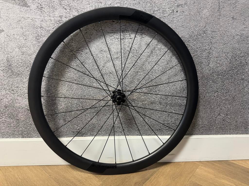 Vision SC 40 TLR Carbon Disc CL Race Zwart voorwiel, Wiel, Gebruikt, Info@unlimitedcolors.nl, Ophalen of Verzenden
