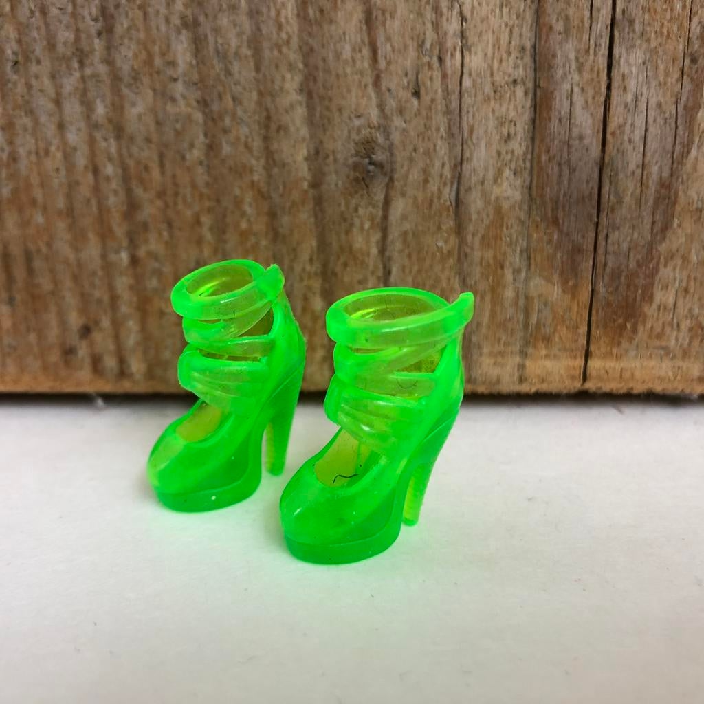 Groen Barbie hak schoenen, Ophalen of Verzenden, Zo goed als nieuw, Barbie