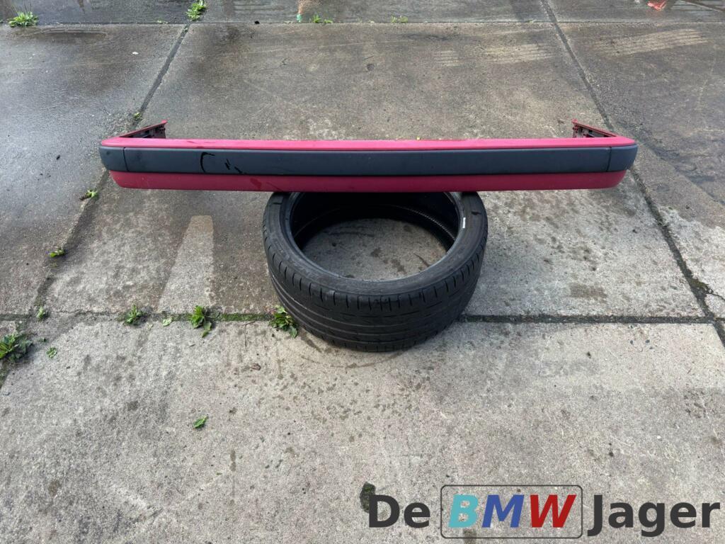 Achterbumper rood BMW 3-serie E30 ('87-'92) 51121953647, Auto-onderdelen, Gebruikt, Ophalen of Verzenden, Achter, Bumper