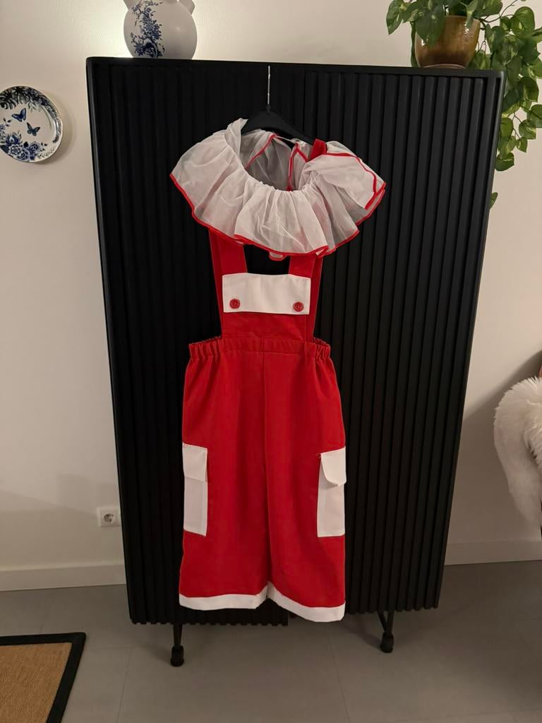 Clownspakje kind, Ophalen of Verzenden, Zo goed als nieuw, 146 t/m 152, Jongen of Meisje