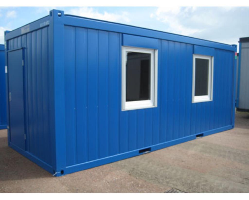Nieuwe 20ft kantoor- en schaft units, Ophalen