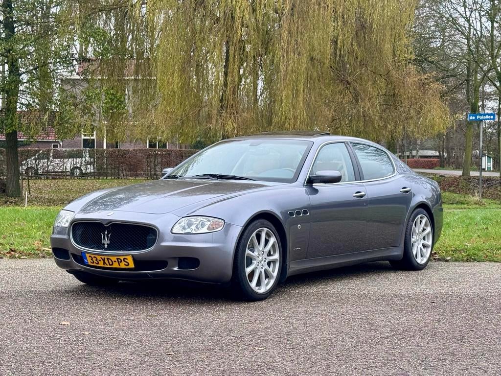 Maserati Quattroporte 4.2 Duo Select | NL-Auto | 2e eigenaar, Automaat, 8 cilinders, Bruin, Particulier