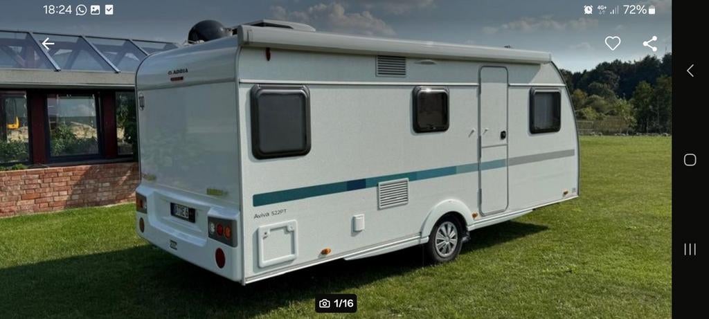 Adria Aviva Caravan - Perfect voor Familie Avonturen!, Overige typen, Treinzit, Particulier, Adria