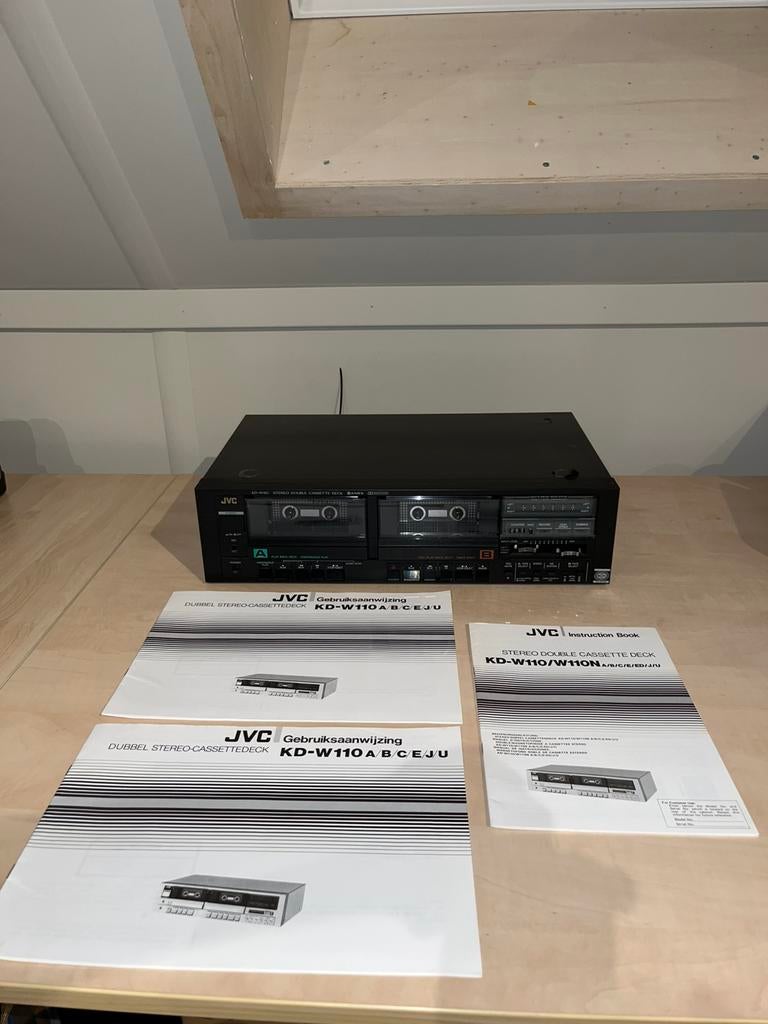 JVC KD-W110 Cassette Tape Deck, Ophalen of Verzenden, JVC