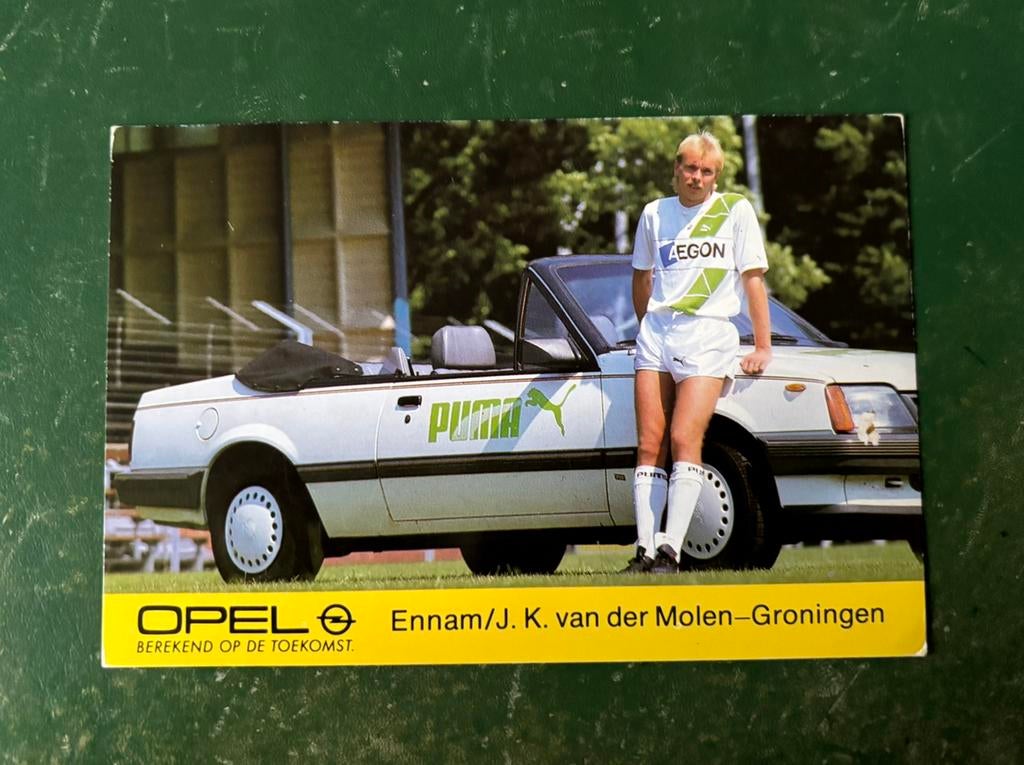 Spelerskaart Joop Gall FC Groningen 86-87, Ophalen of Verzenden, Spelerskaart