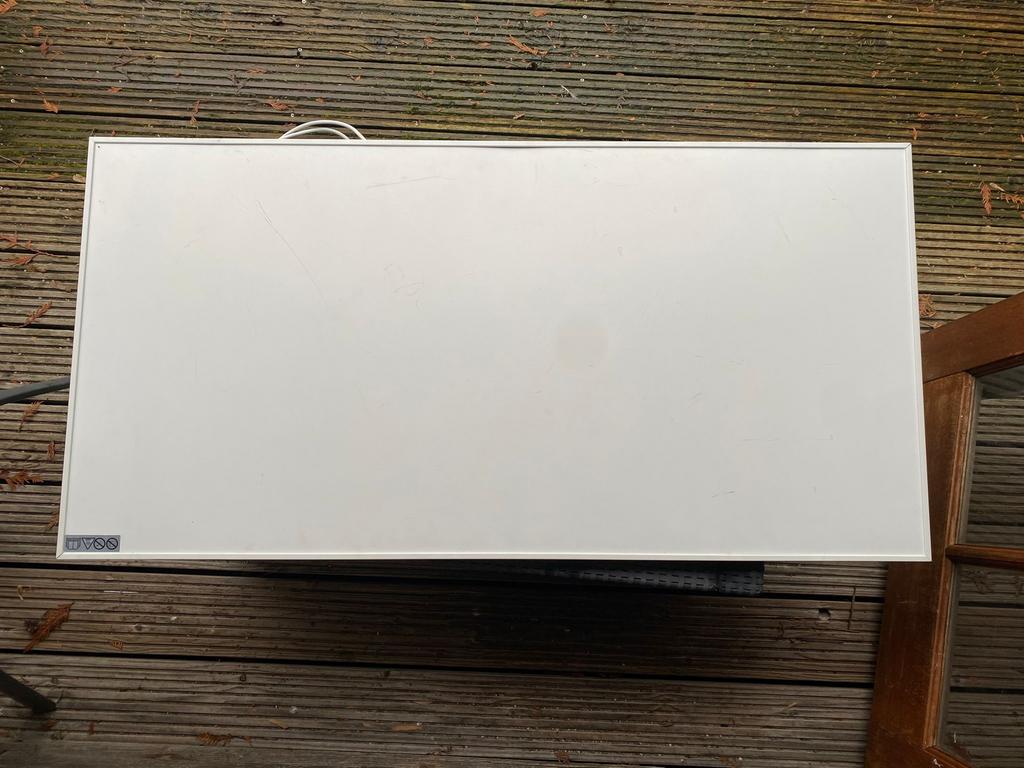Warmtepaneel infrarood panneel 60x120cm, Ophalen, Zo goed als nieuw, Minder dan 60 cm, 30 tot 80 cm