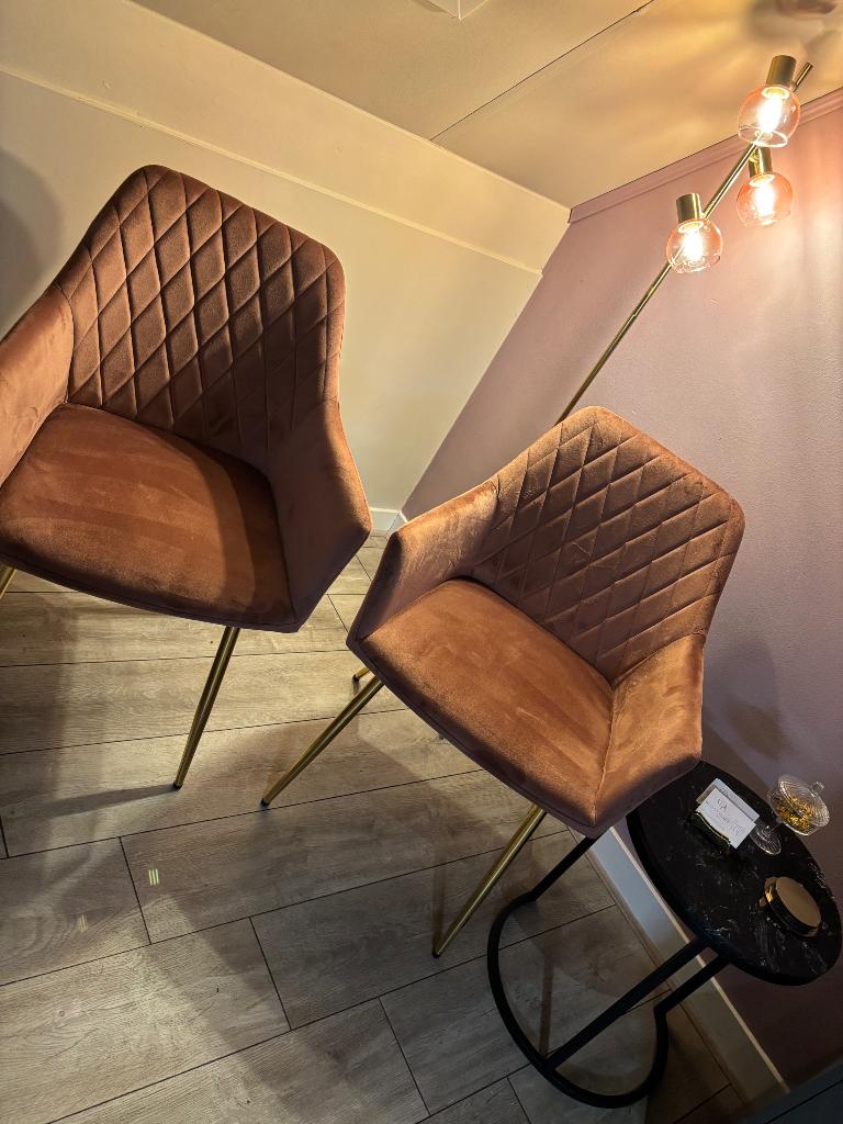 Stoelen 2, Huis en Inrichting, Stoelen, Ophalen, Twee, Overige kleuren, Zo goed als nieuw