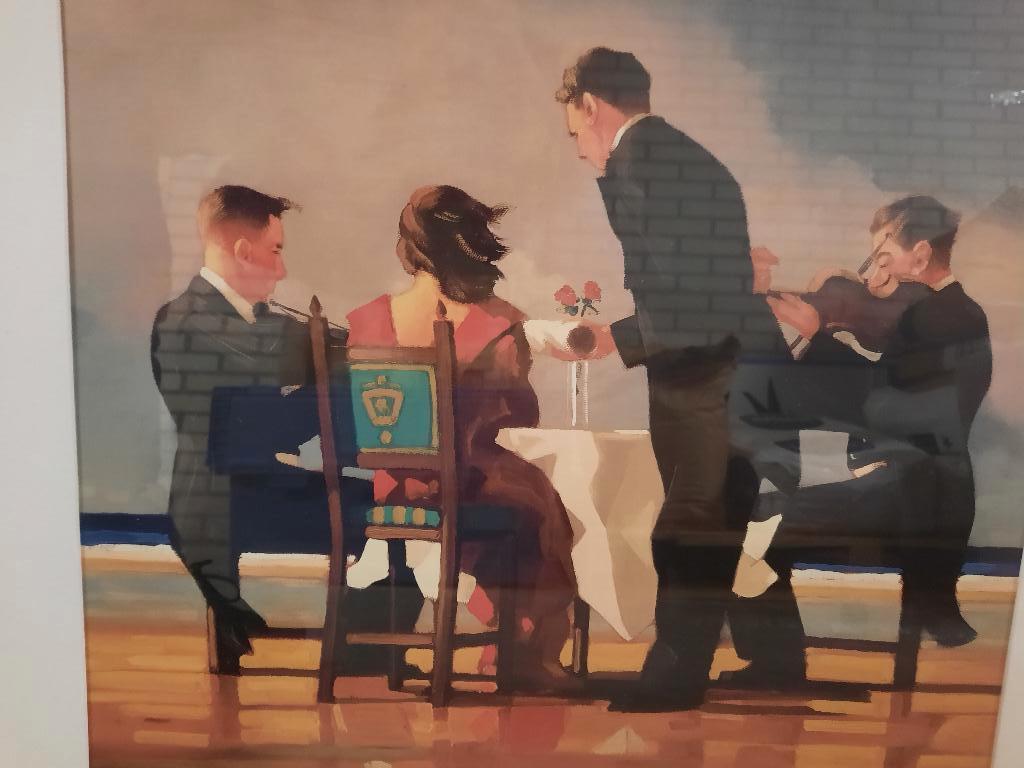 Reproductie - Jack Vettriano - Elegy for the dead Admiral, Ophalen