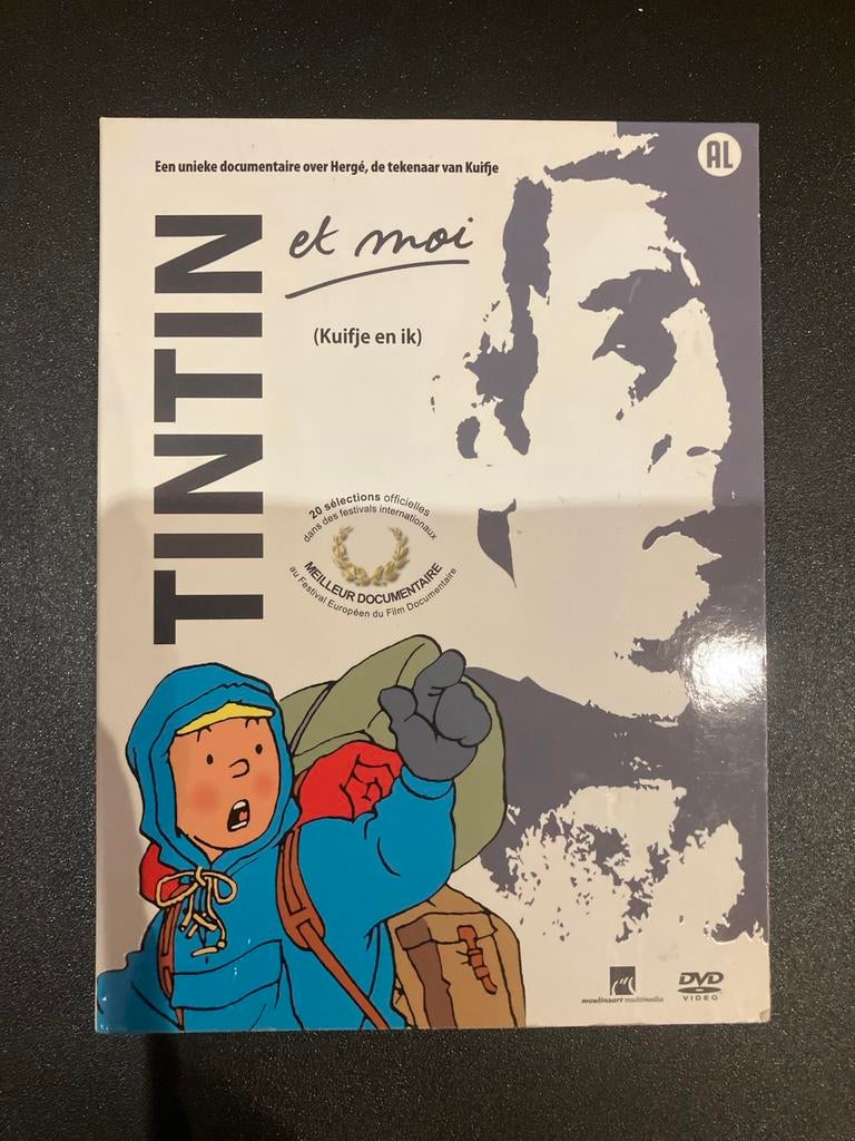 Tintin et moi (Kuifje en ik) DVD - Documentaire, Alle leeftijden, Ophalen of Verzenden, Zo goed als nieuw, Biografie