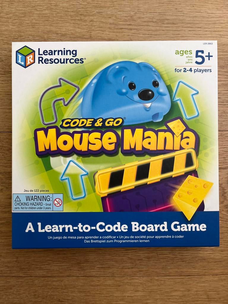 Learning Resources Code & Go Muis Manie Bord Spel, Hobby en Vrije tijd, Gezelschapsspellen | Overige, Ophalen of Verzenden, Zo goed als nieuw