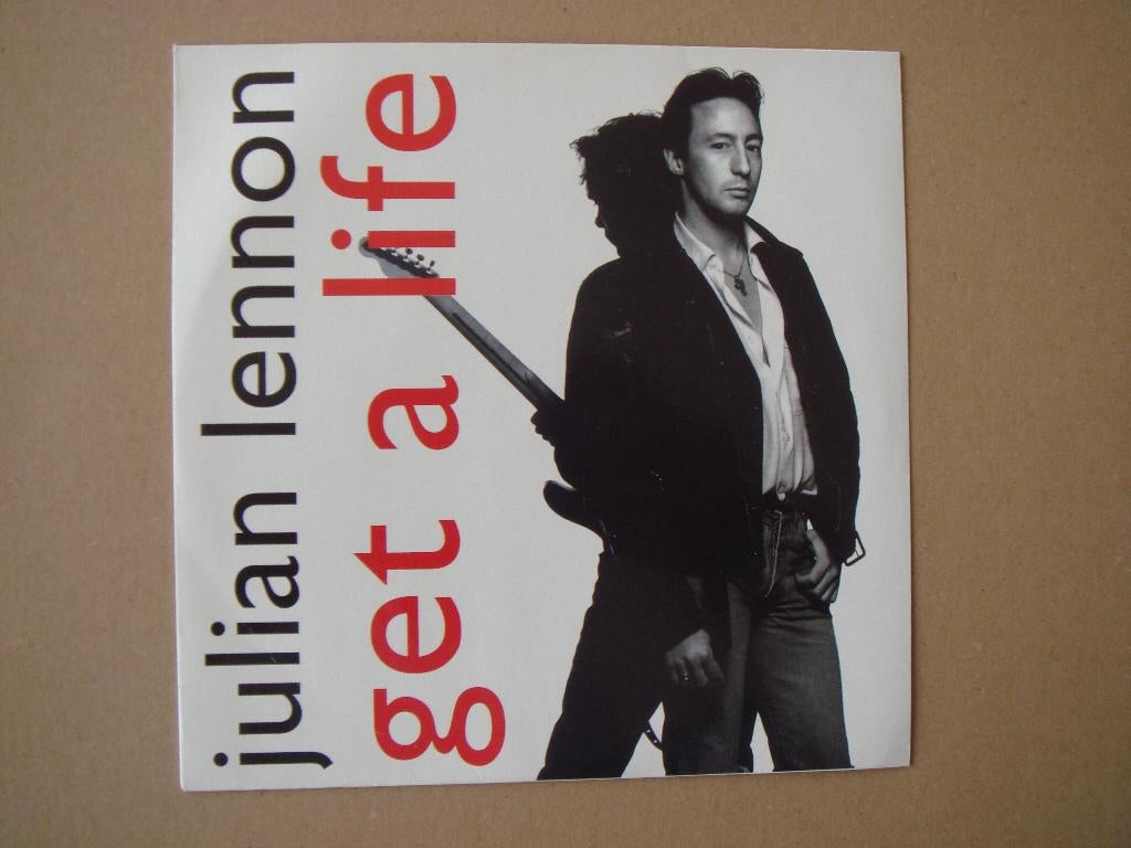 Julian Lennon Get a Life 7" Vinyl single, 7 inch, Single, Ophalen of Verzenden, Zo goed als nieuw