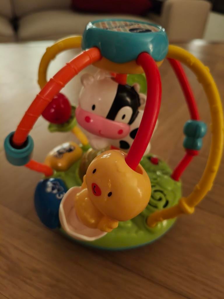 VTech Koetje Boe Bal - Baby Speelgoed, Kinderen en Baby's, Speelgoed | Babyspeelgoed, Gebruikt, Overige typen, Met geluid, Ophalen of Verzenden