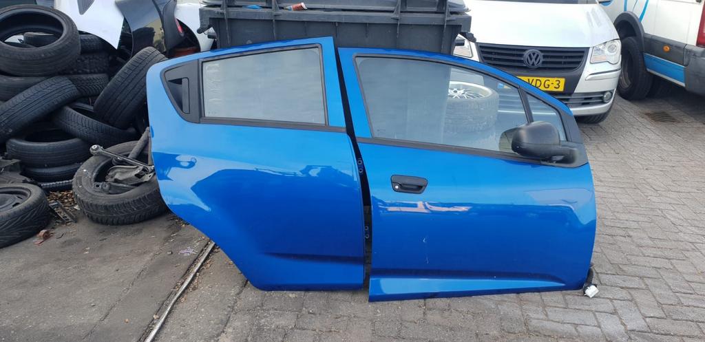 CHEVROLET SPARK PORTIEREN RV+RA  BJ 2010, Gebruikt, -, Deur, -