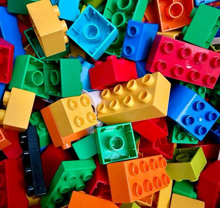 🎁🎁 200 originele Lego DUPLO blokken / steentjes 🎁🎁, Kinderen en Baby's, Speelgoed | Duplo en Lego, Ophalen of Verzenden, Gebruikt