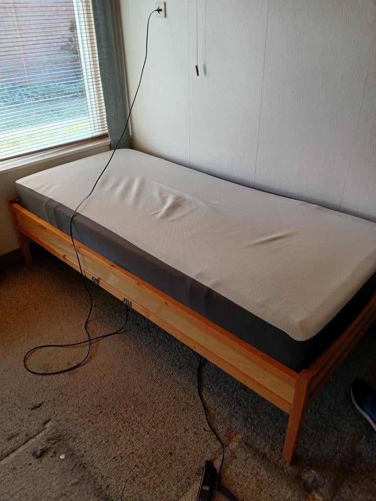 zgan Emma matras 1 persoons, Ophalen, Zo goed als nieuw, Eenpersoons, 90 cm